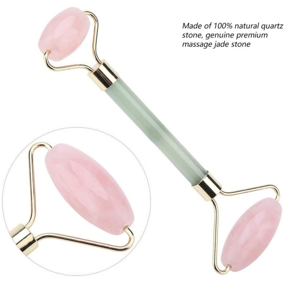 *FINAL SALE!* Anti-Aging Deluxe Jade & Rose Quartz - Picture 5 of 7